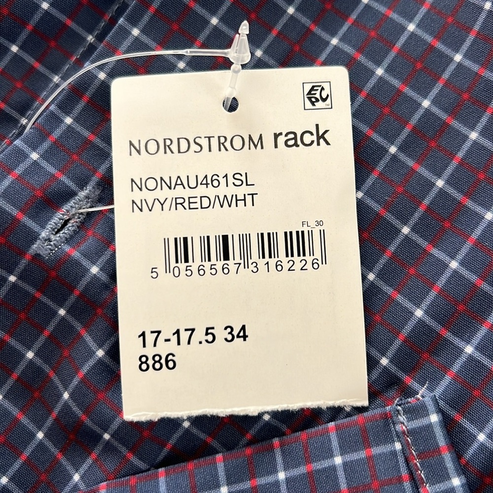 Nautica Men’s button down slim shirt size XL new - Picture 7 of 13
